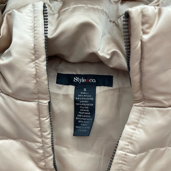 Puffer Jacker - Gold - Picture 3 of 4